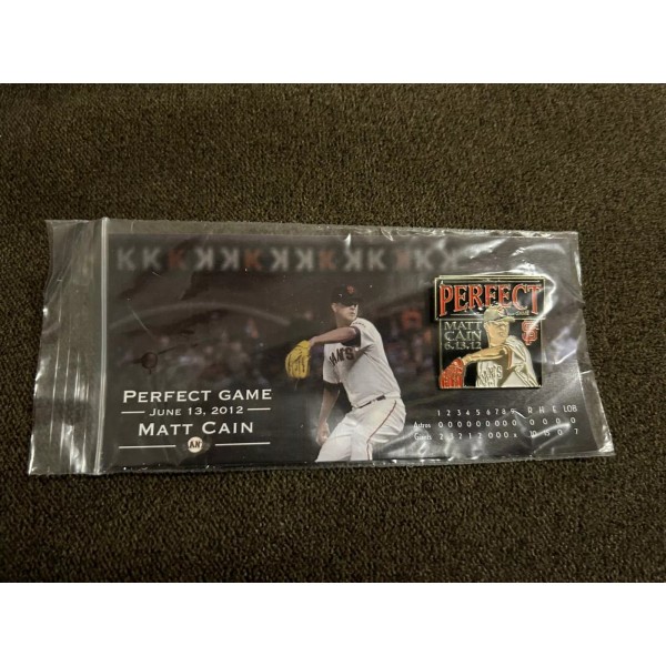 Unbranded New / Sealed: San Francisco Giants Matt Cain Perfect