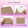Packpal 50PACK 5x7 Envelopes for Invitations, Brown A7 Envelopes, Perfect