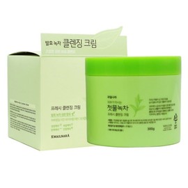 Gwiulnara First Water Green Tea Cleansing Cream 300g / 과일나라 첫물녹차 클렌징크림300g