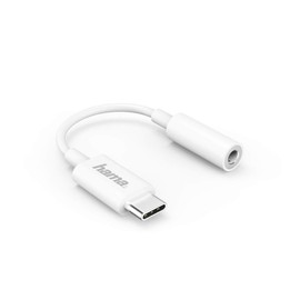 USB-C to 3.5mm Female Audio Adapter - White