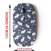 2.4G Wireless Mouse with Cute Pattern Design for All Laptops