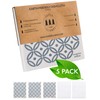 SUPERSCANDI 5 Pack Swedish Dishcloths for Kitchen - 100% Biodegradable