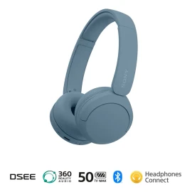 Audífonos Inalámbricos Sony Wh-ch520, color azul