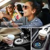 Absorbent Car Coasters for Cup Holders, 2 Pack Universal Anti