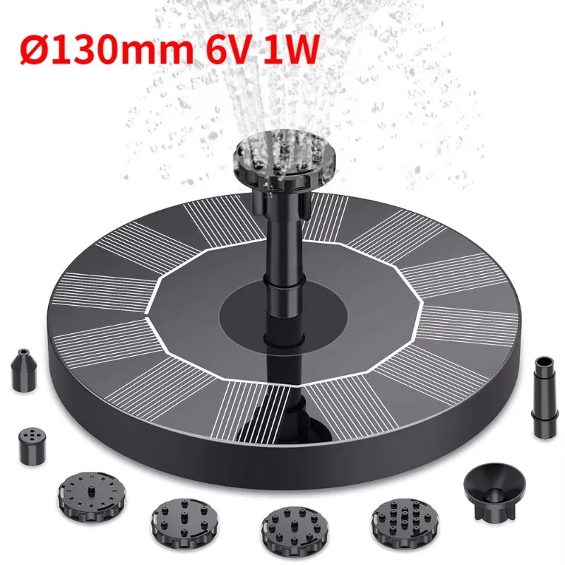 3.5W Solar Fountain Pump for Garden Decor – Floating Bird
