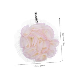 FRCOLOR Bath Shower Loofah Sponge: Body Scrubber Exfoliator Pouf Body Wash Sponge For Deep Cleansing Bathing Accessories