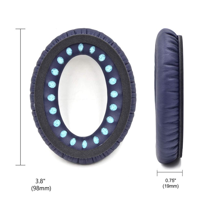 Defean Replacement Ear Cushions Soft Protein Leather and Memory Foam