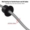 Cable Routing Kit for Starlink for 1 inch Wall Hole,