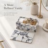Artisanal Abode Natura Marble Rectangle Jewelry Box with Lid, 7.87