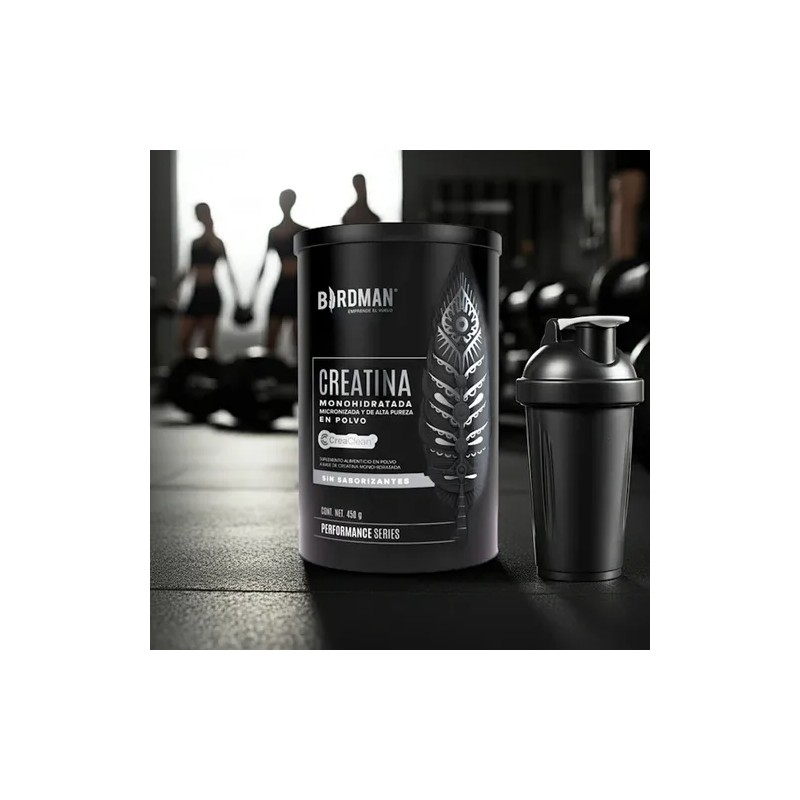 Creatina Monohidratada Pura 2 Botes De 450g 180 Serv Birdman