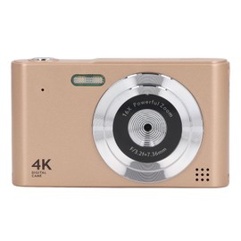 2.5K Digital Camera for Photography, Auto Focus Vlogging Camera, 48MP, 16X Optical Zoom, FHD 2.4" Touchscreen, Portable Compact Camera for Video Calling and Live Streaming