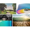 Outdoor Saxx® Stainless Steel Hip Flask 175ml Rainbow Effect Paint