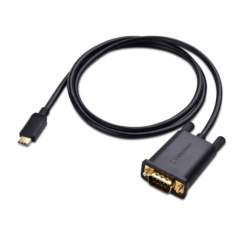 Cable Matters USB C to Serial Adapter Cable - 3ft,