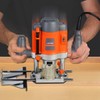 Lotos ER001 Electric Plunge Wood Router with Edge, 110/120V