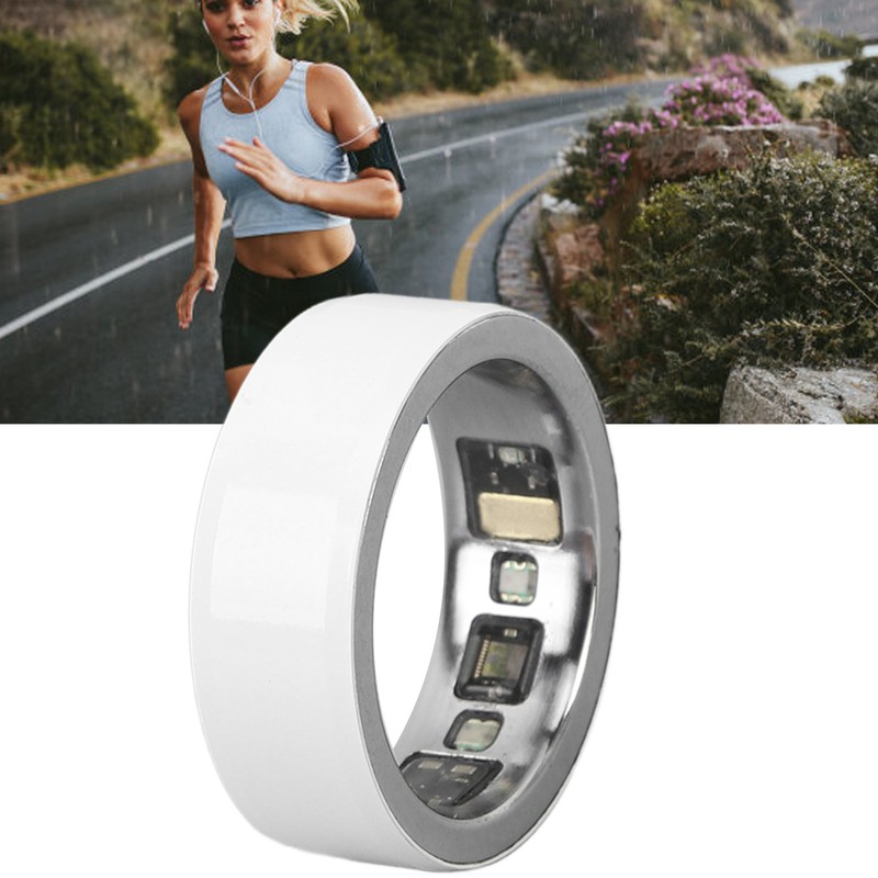 Health Tracker Smart Ring Bluetooth IPX8 Waterproof Rechargeable Smart Health