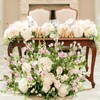 IPOPU 31" Bougainvillea Artificial Flowers 4Pcs Real Touch Bougainvillea Faux