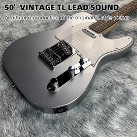 Ogdni Alnico 5 Tele Bridge Pickup & Neck Pickup Tele Pickup Set Fit Telecaster Guitar Part