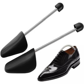 Plastic Shoe Tree Supports for Men and Women – Spring-Adjustable Shoe Shapers for Everyday Shoe Storage