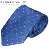 Thomas Bailey Fashion Tie - Humus Blue 8cm