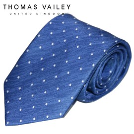 Thomas Bailey Fashion Tie - Humus Blue 8cm