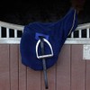 Cottage Craft Equestrian Saddle Cover - Soft Fleece Horse Navy