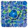 Blueberries Stickers 50 Pack Laptop Stickers,Vinyl Waterproof Stickers for Water