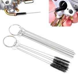 Windance 28pcs Carburetor Carbon Dirt Jet Cleaner Kit, 13 Wires Set + 10 Cleaning Needles + 5 Nylon Brushes Tool Kit for Motorcycle ATV Moped Welder Carb Spray Torch Tips