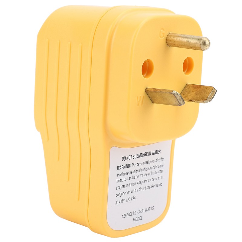 RV Surge Protector 30Amp Male to 30 Amp Female Adapter