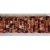 Barbecue Valance Curtain, BBQ Cookout Themed Curtain, Farmhouse Kitchen, Rustic