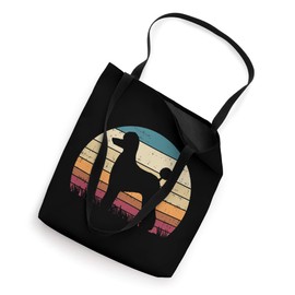 Poodle Silhouette Sunset Vintage Pet Dog Lover Owner Gift Tote Bag