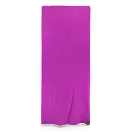 Alephnull Fleece Sleeping Bag Fleece Blanket Hiking Camping (Purple, 180 x 80 cm)
