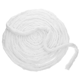 1 Stück Heiß gefärbte Baumwollstreifen, Spulen, Haarwerkzeug, Watte, Falten, Haarfärbemittel, Baumwollstreifen für Haare, Sirup für Haare, Dauerwelle, Spulenstreifen, Haarspulenstreifen, Weiß Healvian