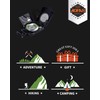 AOFAR Military Compass AF-4074 Black or Hiking,Lensatic Sighting Waterproof,Durable,Inclinometer for