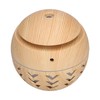 130ml Air Humidifier USB Aromatherapy Wood Grain Humidifier with 7