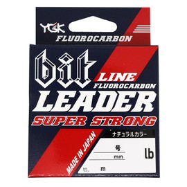 X-Braid Shock Leader, Bit Leader, Super Strong, Fluorocarbon 65.6 ft (20 m), No. 10, 35 lbs, Natural