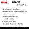 flexi Giant L harness 8 m for dogs up to