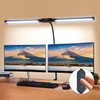 VEVOR LED Desk Lamp with Clamp, Double Head Architect Desk