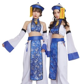 [Clear Stone] Oriental Blue Cool Kyonsi Women's Blue