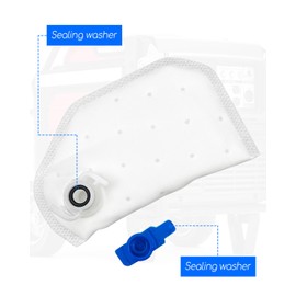 TIKSCIENCE Fuel Filter Set Replace 16707-Z37-003 Fit for Honda EU7000i EU700iSN, 2Pack