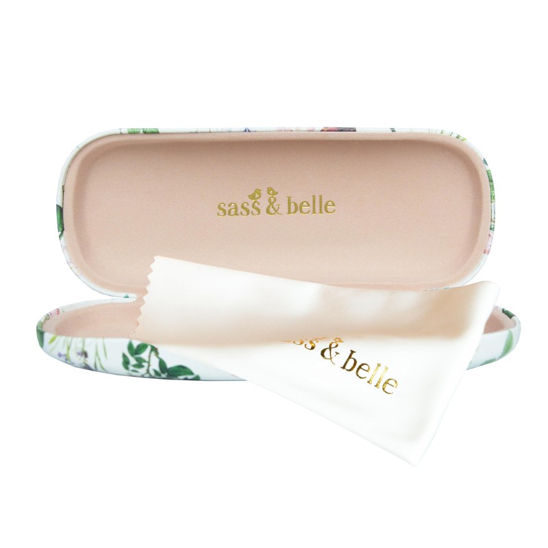 Sass & Belle Brillenetui mit Vintage-Blumen, multi, One size