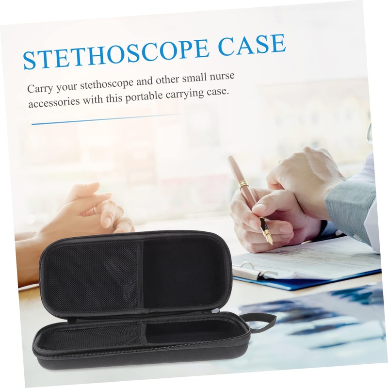 IWOWHERO Stethoscope Carrying Case Shockproof Nurse Accessories Storage Bag Lightweight