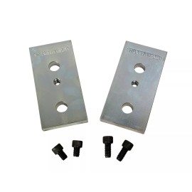 WFO Concepts Leaf Spring Axle Relocation Blocks, 2.5" wide, with bolts