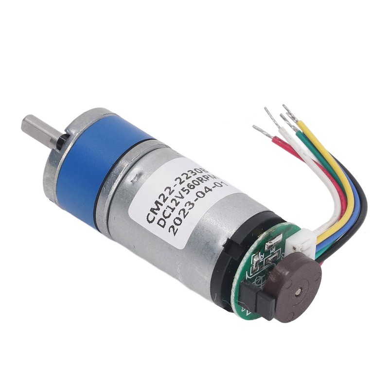 Gear Motor DC 12V Speed Reduction 560RPM 22mm Planetary Gear