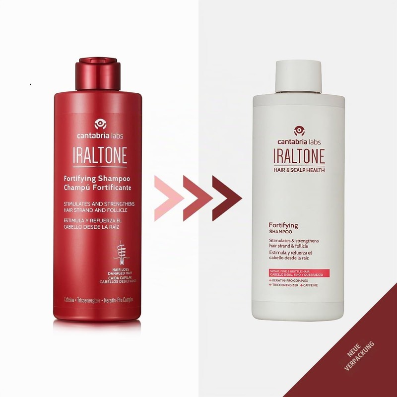 Iraltone Champu Strengthening - Stimulates and Strengthens Root Hair 400ml