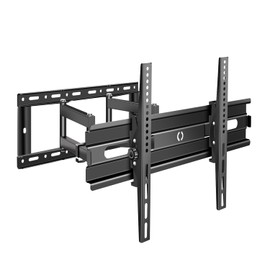 TV Wall Mount for 32-80 Inch TV, TV Mount with Swivel and Tilt, Full Motion TV Bracket with Articulating Dual Arms, Fits 16inch Studs, Max VESA 600X400 mm