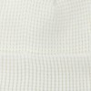 Big Stretch Waffle Stitch Cuff Beanie - White (for Big