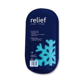 REL711 Relief reusable hot and cold pack. Reusable hot/cold therapy pack