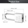 MroMax 1PCS Keyed Padlock 1.18" Wide Anti Rust Lock Waterproof