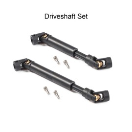 Carbon Fiber Pro Shafty Chassis Kit, Titanium Links and Driveshaft Set, for 2.2S Sportsman MOA Cheater Comp Rigs Built (Driveshaft Set)