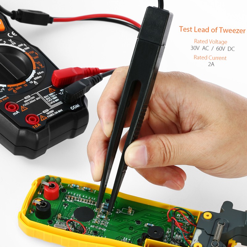 MK30 21pcs Electronic Test Lead Kits Multimeter Lead with Alligator